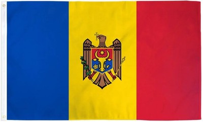 Moldova 2x3ft Poly Flag International Moldovan Moldova Country National Flag