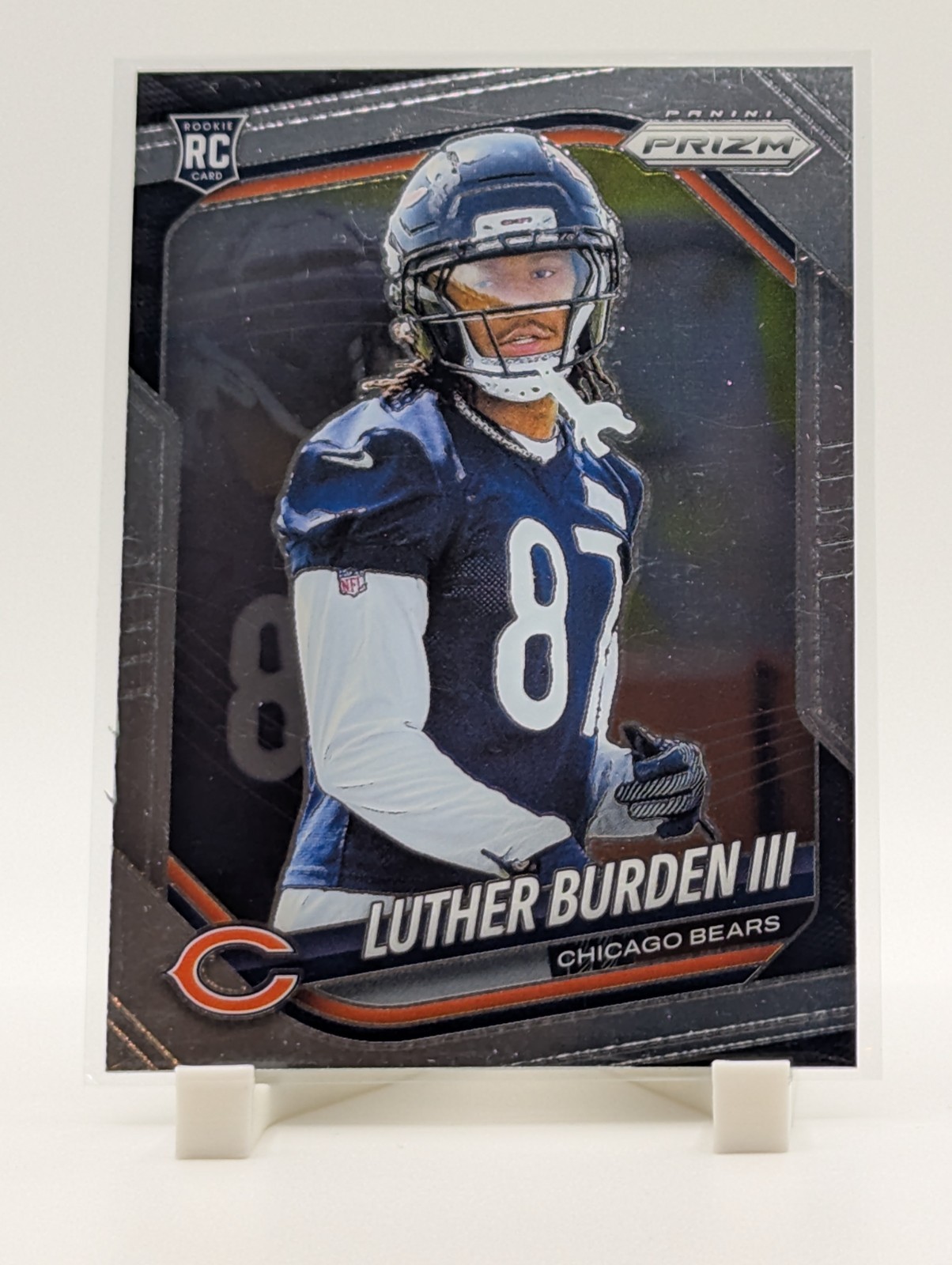 Luther Burden III 2025 Prizm Base Rookie Card RC 331 Chicago Bears