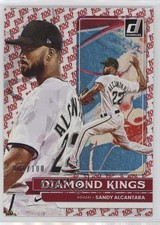 2022 Panini Donruss Diamond Kings One Hundred 71/100 Sandy Alcantara #19 0q3