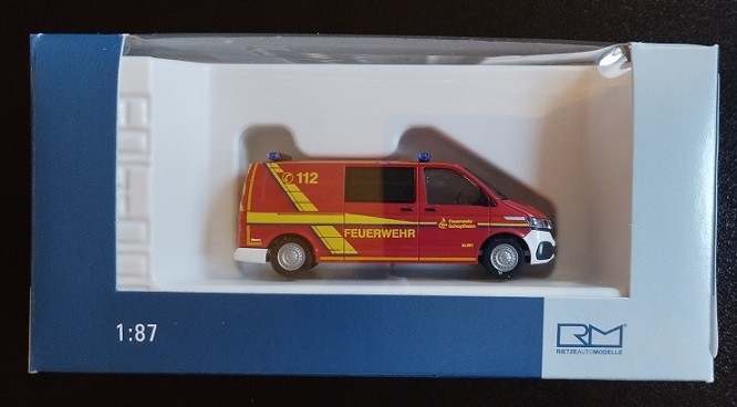 Rietze 53896 - 1/87 Volkswagen T6.1 FW Schopfheim - New