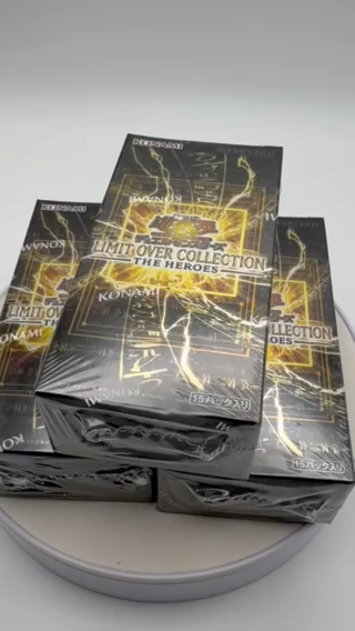 YuGiOh LIMIT OVER COLLECTION THE HEROES 3 Box KONAMI 2026 | eBay