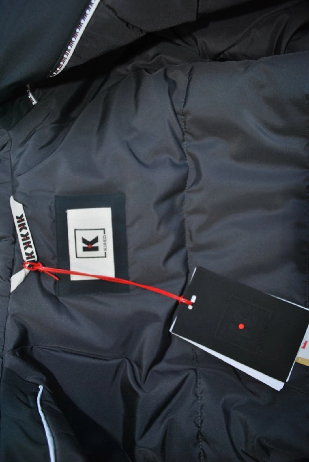 KIRED BY KITON NAPLES WARM PADDED COAT 1450.00 POSTER. SZ 50 BLU - product detail image 9