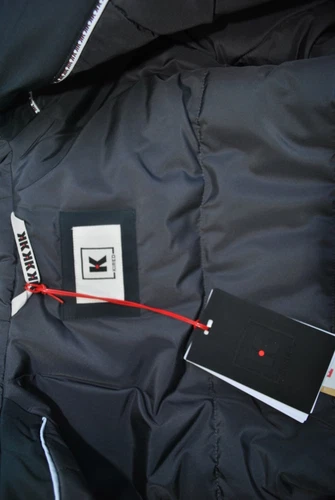 KIRED BY KITON NAPLES WARM PADDED COAT 1450.00 POSTER. SZ 50 BLU image 9