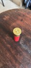 12 GA Shotgun Shell Folding Pocketknife, Manual Slipjoint, 1-Blade Red/Gold — photo 3