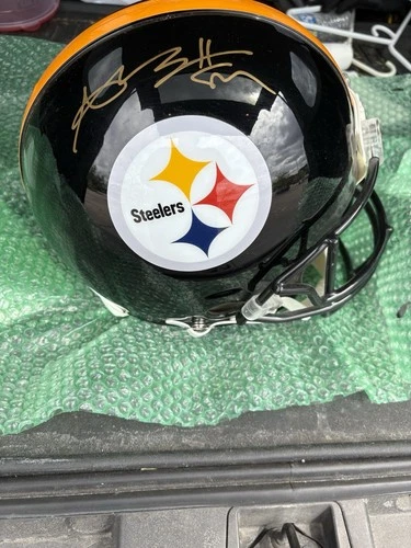 Pittsburgh Steelers Antonio Brown Signed Full size Football Helmet