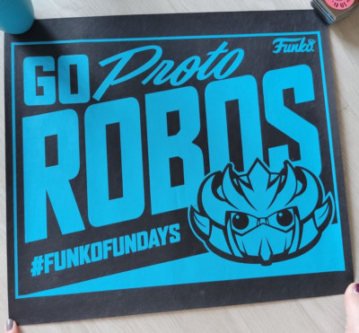 Funko Fundays 2022 Go Proto Robo Placemat SDCC San Diego Comic Con
