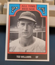 TED WILLIAMS ALL TIME RED SOX 1986 TCMA  BASEBALL CARD    NM