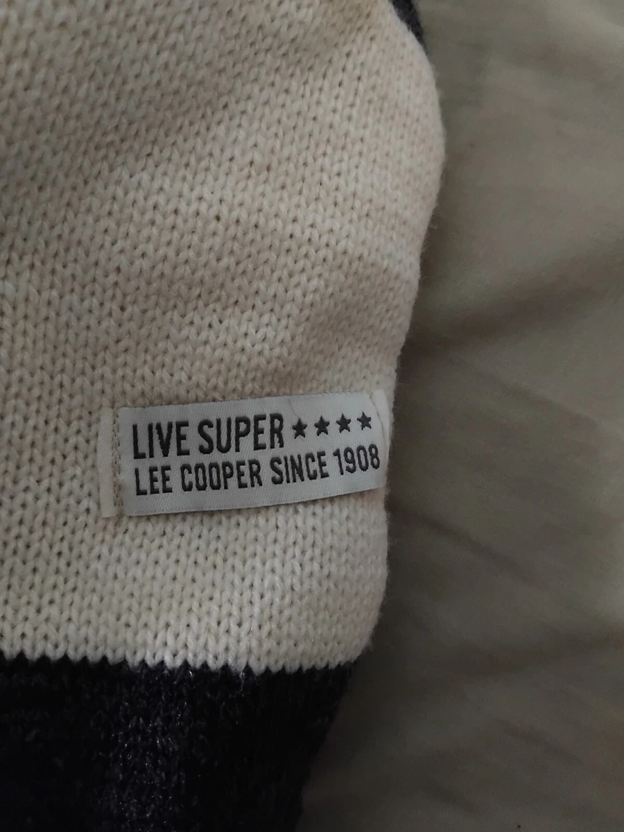 Sudadera con capucha gruesa Lee Cooper talla pequeña adultos