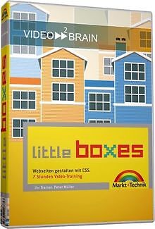 Video2Brain Little Boxes - Webseiten gestalten mit C... | Software | Zustand gut