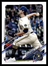 2021 Topps Update Patrick Weigel #US31   Milwaukee Brewers  Rookie Baseball