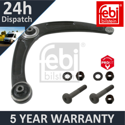 Fits 307 Berlingo Partner C4 Picasso Febi Front Right Lower Track Control Arm #2
