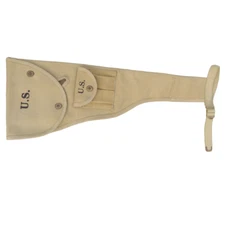 M1 Carbine Canvas Paratrooper Jump Case with Magazine Pouch Marked SEMES 1942