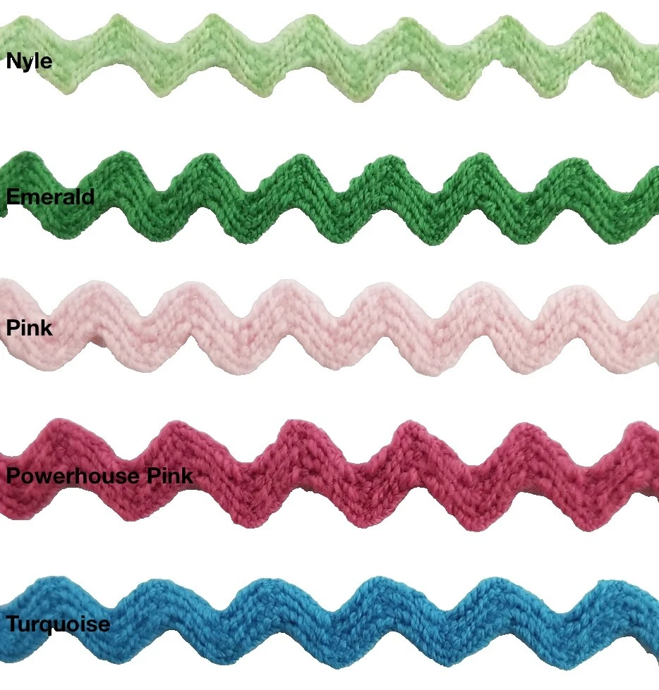 Sombrero/Millinery Algodón Ric Rac Ribetes para Costura