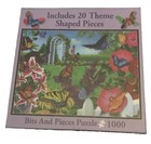 Bits And Pieces Puzzle Studio Puzzle 1000 Pieces Chris Hannon Butterfly Days NEW — photo 1