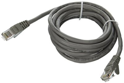 BELKIN COMPONENTS A3L791B07-S 7FT CAT5E PATCH CABLE, UTP, GRAY PVC JACKET, 24AWG