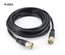15ft RG8x Coax UHF (PL259) Male to Male Antenna Cable - CablesOnline R-U015
