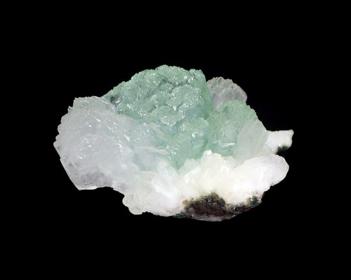 Esemplare di minerali stilbite apofillite naturale Pune India #L 896 - Foto 7 di 8