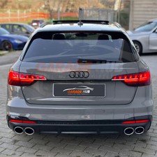 DIFFUSORE S4 LOOK✨ AUDI A4 ✨B9 S-LINE 2020-2022 POSTERIORE SOTTO PARAURTI