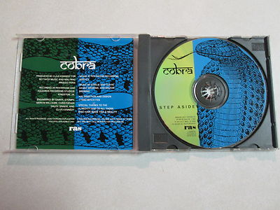 COBRA STEP ASIDE 1992 ORIGINAL RAS LABEL CD 9 TRACKS RARE