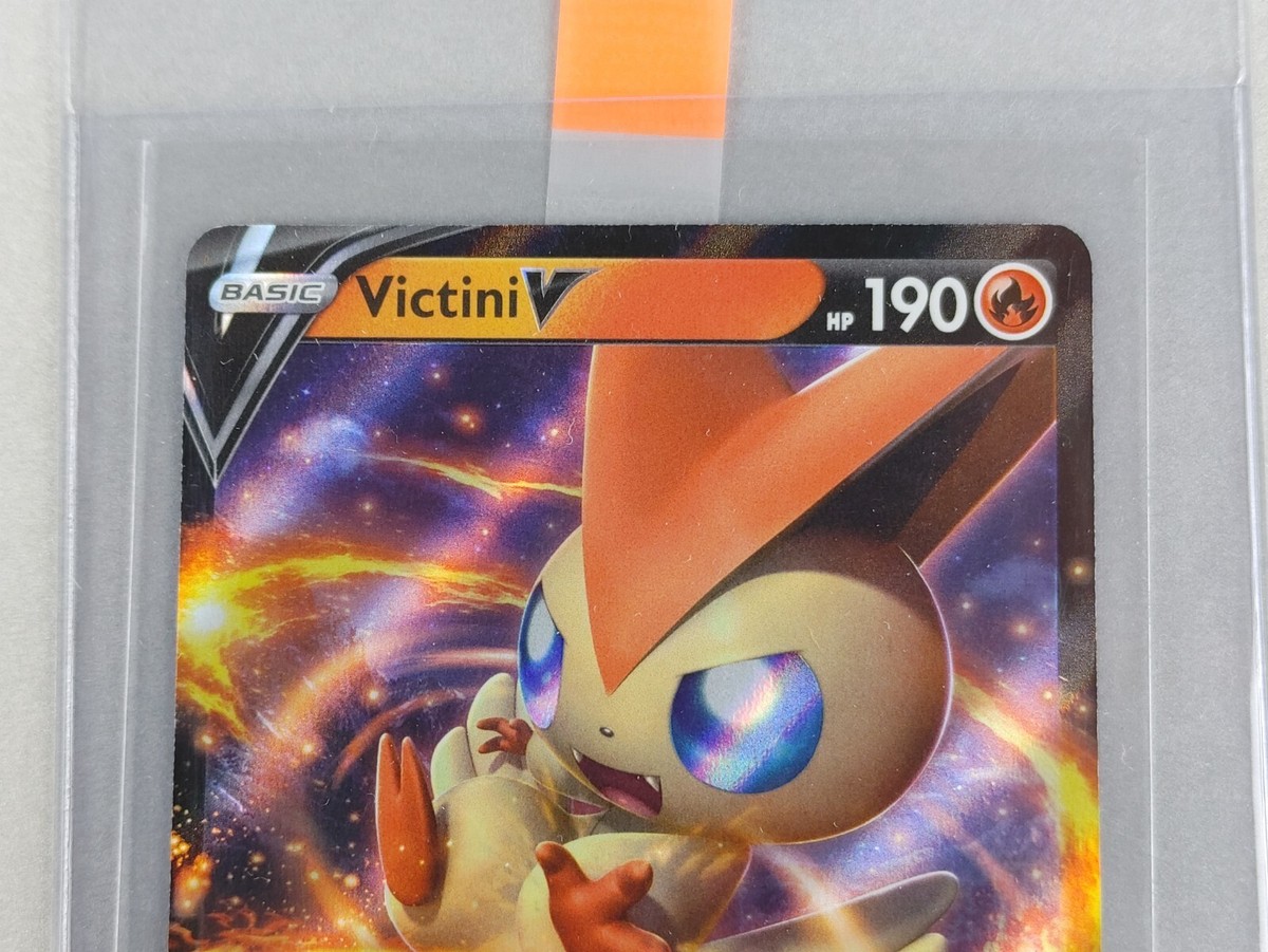 Victini V 025/202 Holo Foil Sword & Shield Base Set Pokemon