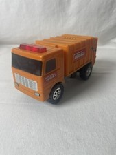 Hasbro Tonka Funrise 2008 Orange Garbage Collection Truck Lights And Sounds