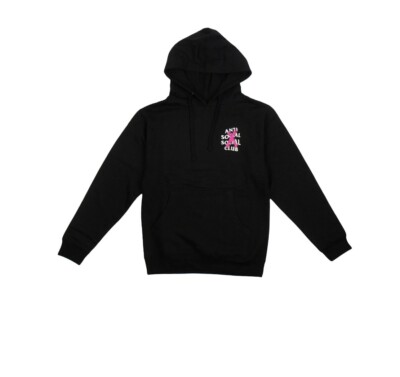 Anti Social Social Club Hoodie Mens XLarge Black Canceled Streetwear  Sweatshirt
