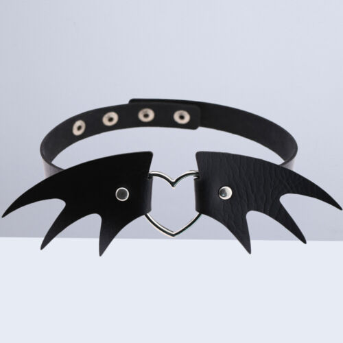 Women's Gothic Choker Necklace Halloween Dress Accessory - Afbeelding 1 van 18