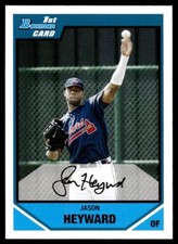 2007 1ST BOWMAN PAPER ROOKIE JAYSON HEYWARD DODGERS R75