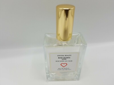 Crystal Beauty ROSE Quartz LOVE Eau De Parfum oz Spray Perfume New No  Box
