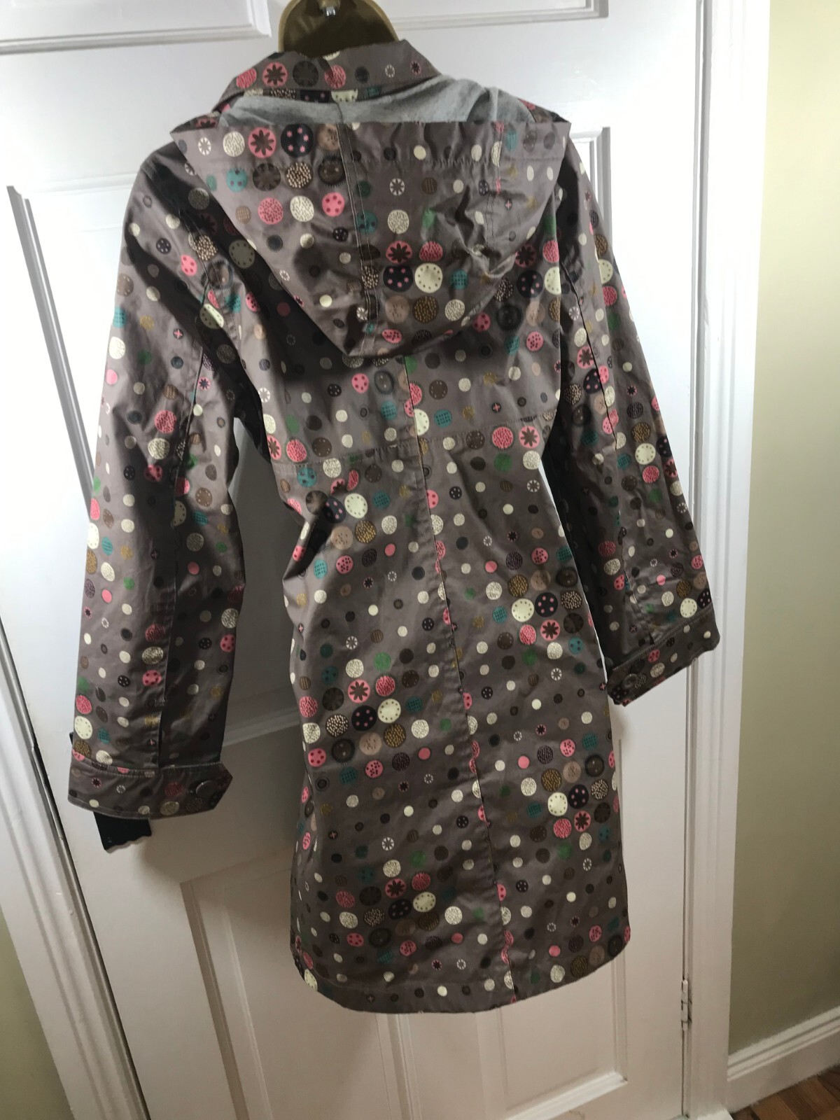 Avoca Brown & Multicoloured Patterned Lined Hoode… - image 9