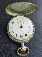 Systeme Glash tte, Ca. Pre-1900's, 16s, Lever, Gilt, .800 Silver, Pocket Watch