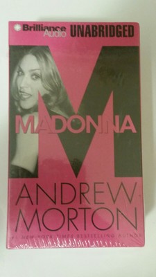 Madonna by Andrew Morton 2001 Audiobook On Cassette Unabridged New
