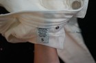 Almost Famous size 5 cotton blend white jeans w rhinestone stud accent — photo 5