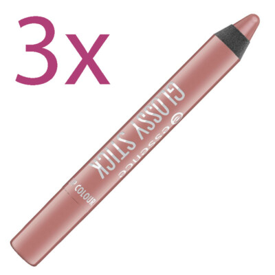 3 Stk. Glossy Stick Lip Colour essence Clear Nude (756440-3)