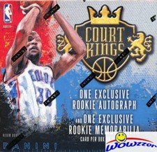 2014/15 Panini Court Kings Basketball ROOKIE EDITION Sealed Box-2 RC AUTO/MEM