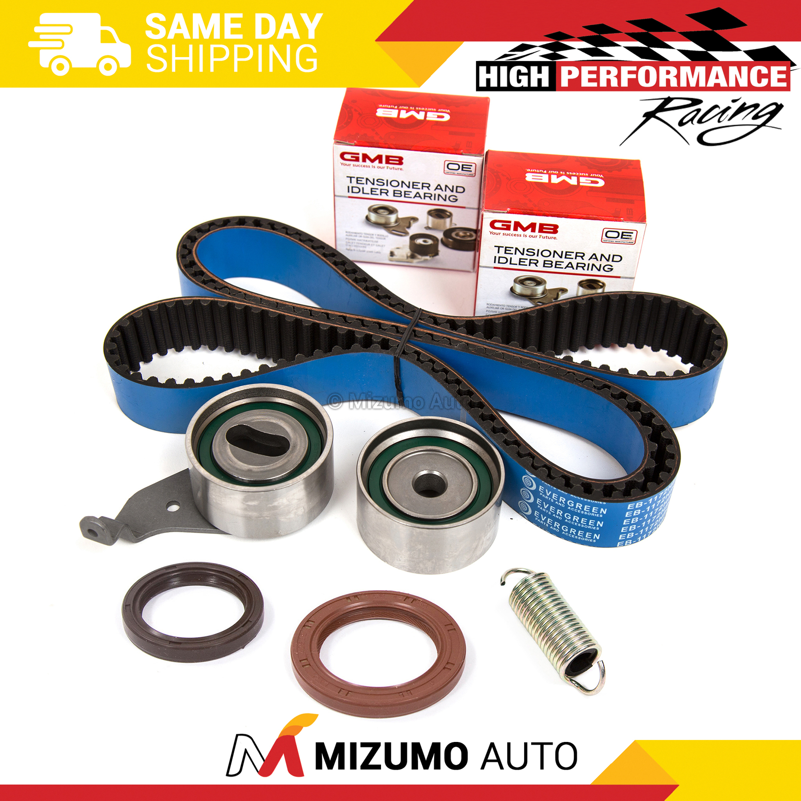 Aisin Timing Belt Kit 01100 Water Pump W/o Housing For Toyota '5S-FE/3S-FE - Foto 4