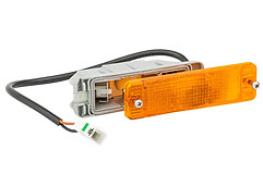 1LE 354 827-101 HELLA Koplamp rechts, PY21W, H7/H1, Gloeilamp