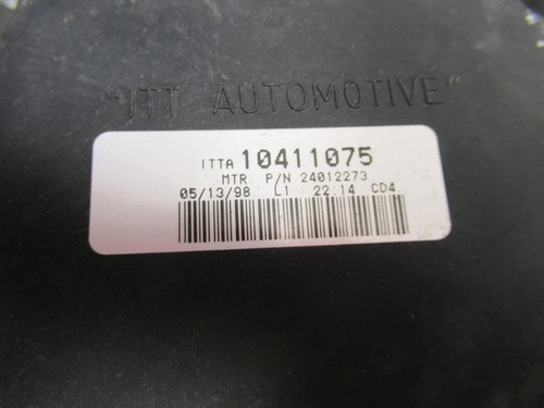 98 BUICK CENTURY Wiper Motor W/ Trans / Linkage Front - Picture 3 of 5