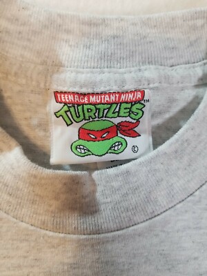 1991 Tmnt Dallas Cowboys Single Stitch Teenage Mutant Ninja