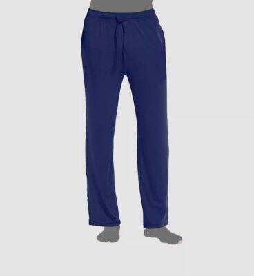 $28 Galaxy By Harvic Mens Blue Stretch Drawstring Waist Lounge Pants Size 2XL