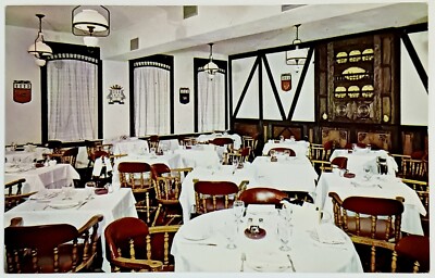 Le Moal, The Breton Room, NYC Vintage Postcard