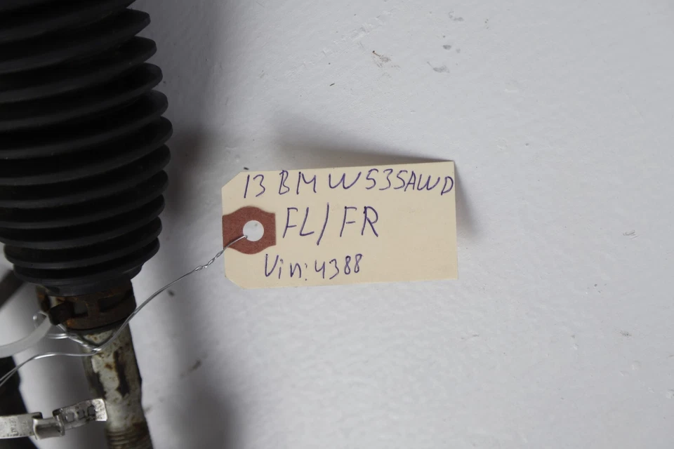 BMW F01 F02 F06 F10 F12 M5 M6 Barra de dirección izquierda y derecha Juego de bota de varilla de amarre OEM Foto 4 de 4