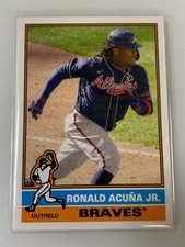2021 Topps Transcendent VIP Party Ronald Acuna Jr. #07/95 - #1976-RA