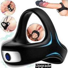 Electric Penis-Stretcher Enhancer-Ball-Scrotum-Ring-Delay-Ejaculation for Male