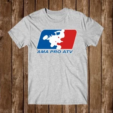 AMA PRO ATV Men's Grey T-Shirt Size S-5XL