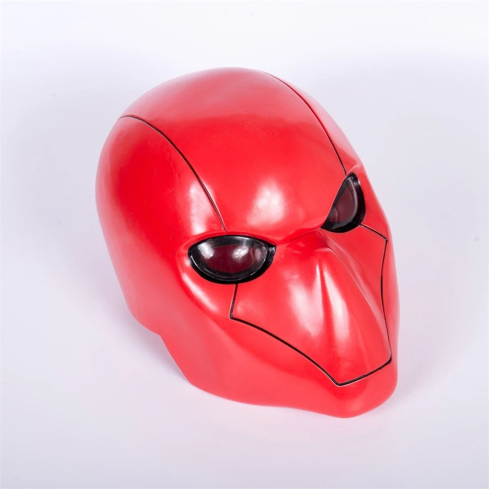 Nueva Máscara Capucha Roja Juegos con disfraces Batman Wayne Casco Cabeza Completa Máscara de Halloween utilería  Foto 2 de 4
