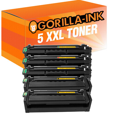 5 Toner XXL für Samsung CLX-6260 FR CLX-6260 FW CLX-6260 ND Premium Line CLP-680