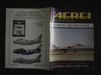 MONATSFLUGZEUGE AERONAUTICA N.7/8 1979 ANDREWS AIR FORCE BASE