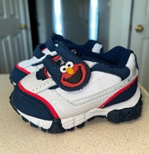 Vintage Sesame Street Elmo Cookie Monster 3W Shoes