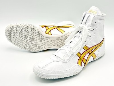 ASICS EX-EO Ringer Boxschuhe 1083A001 TWR900 Neues Modell Weiß Gold Neu